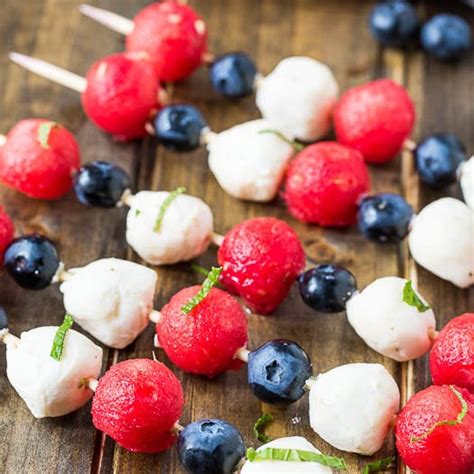 4th of july fruit kabobs spicy southern kitchen
