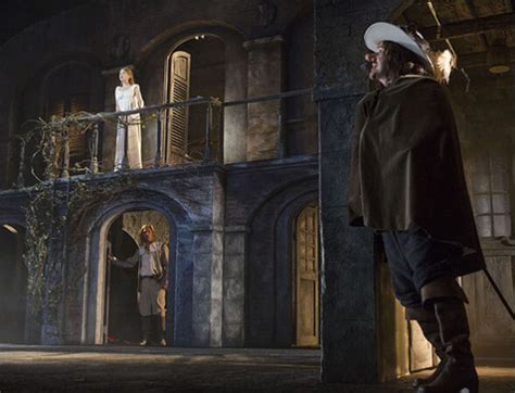 Douglas Hodge Clémence Poésy And Patrick Page In Broadways Cyrano De