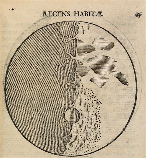 Galileos Map Of The Moon Illustration World History Encyclopedia