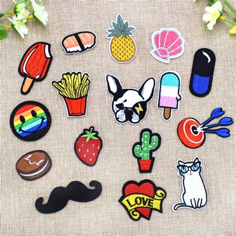 1pcs Popular Patches Hot Badges For Clothing Iron On Patches For
