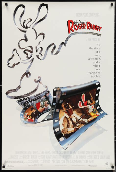 Who Framed Roger Rabbit Movie Poster 1988 1 Sheet 27x41