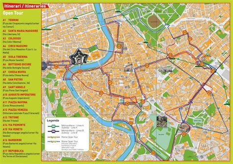 Printable Map Of Rome City Centre Printable Maps