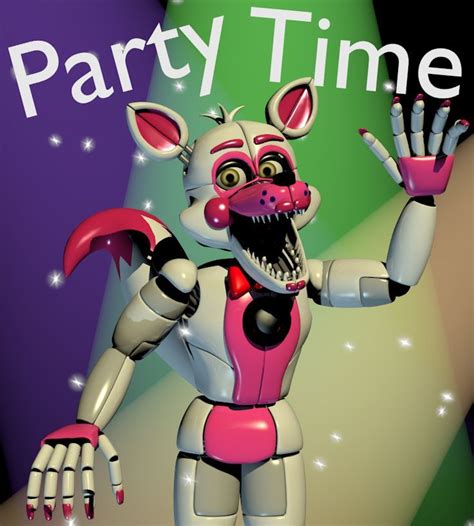 Funtime Foxy Party Time Poster By Spinofan On Deviantart Fnaf My Xxx