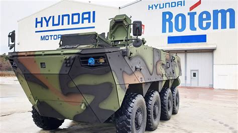 Mass Production Of Hyundai Rotem K808 Kw2 Command Post Vehicle Youtube