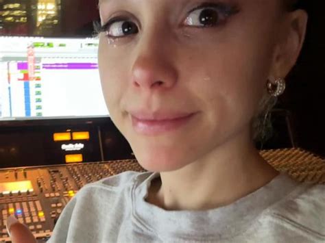 Ariana Grande Shares Photos From Recording Studio Hints At New Album