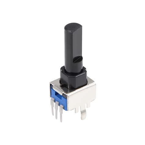 Rotary Encoder Code Switch 3 Pins 16mm D Shaft Digital Potentiometer