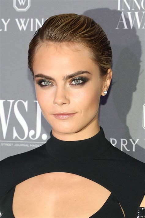 Tired Of Pretty Beauty Looks Try Cara Delevingnes Power Makeup And