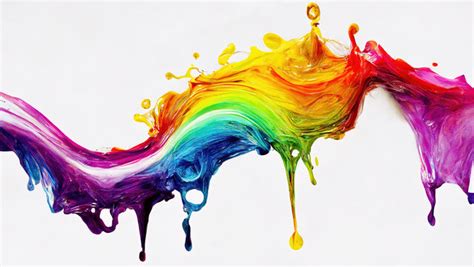 Top 99 Imagen Rainbow Paint Splatter Background Vn