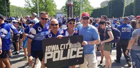 Officers Participate In Unity Tour For National Police Week Coralville