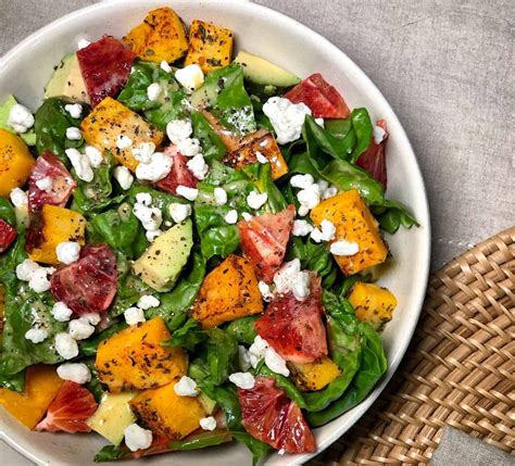 Easy Green Salad Recipe With Blood Orange Vinaigrette Jz Eats