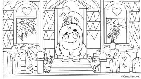 Self Publish Coloring Book Fresh Oddbods Coloring Book