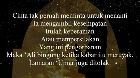 Ali dikenal sebagai pemimpin yang tegas bagi kaum muslimim untuk melanjutkan risalah dakwah yang diemban oleh rasulullah saw. Islam Bercahaya : Subhanallah Inilah Kisah Cinta Sayyidina ...
