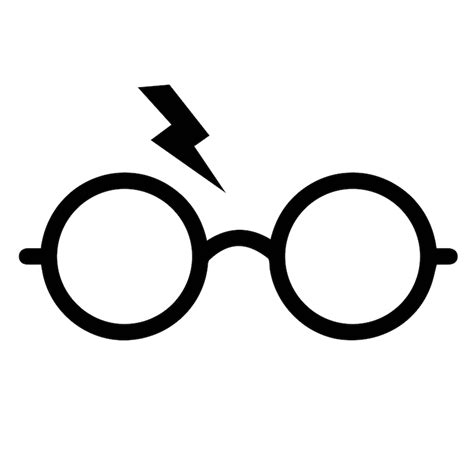 Harry Potter Glasses Decal Files cut files for cricut svg | Etsy