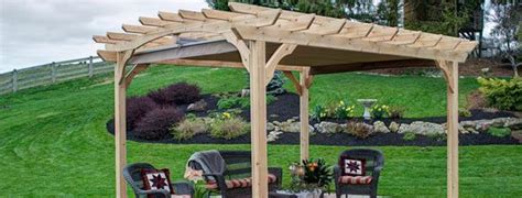 10x12 Diy Cedar Pergola Kit Includes Curbside Delivery Yardcraft