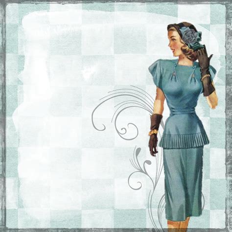 Retro Fifties Lady Art Collage Free Stock Photo Public Domain Pictures