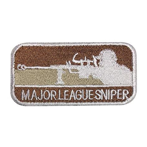 Morton Home Major League Sniper Morale Patch Brown High Speed Bbs