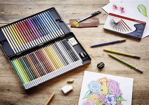 The 10 Best Colored Pencils For Professional Artists And Coloring Book