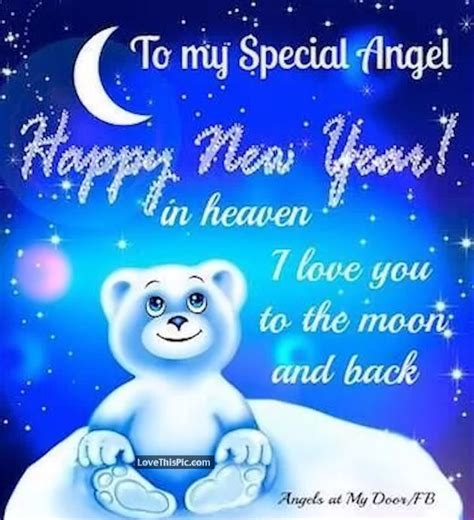 To My Special Angel Happy New Year In Heaven Pictures Photos And