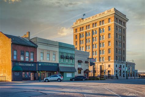 West Side Of Square Looking North Jacksonville Illinois A Photo On