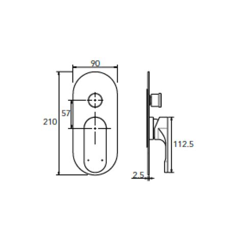 Flow Concealed Bath Mixer Xcepcion Co