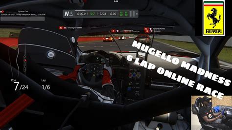 Quarantine Sim Session Ferrari Gt Mugello Assetto Corsa Lap