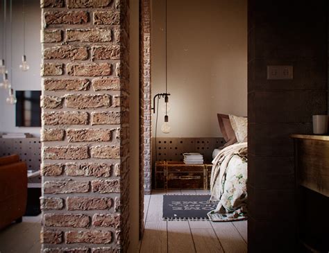Small Vintage Apartment On Behance