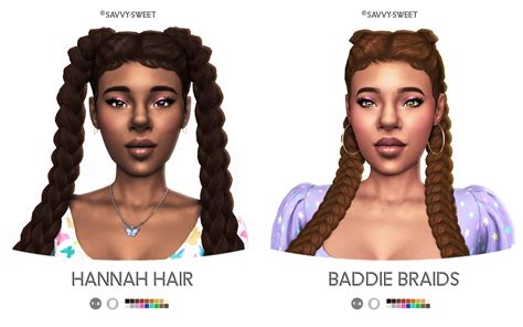 Patreon Sims Hair Sims 4 Cc Braids Sims 4 Maxis Match Hair Images And