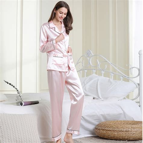 100 Pure Mulberry Silk Pajama Sets For Women