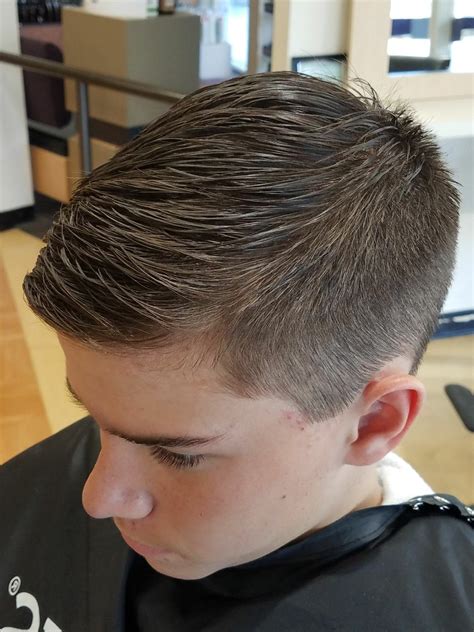 Teen Boy Haircut Fade 2021