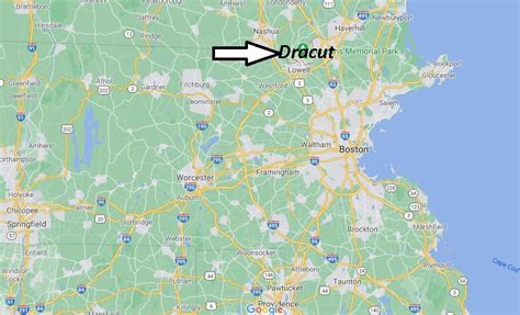 Dracut Massachusetts Where Is Map