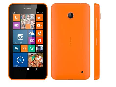 Nokia Lumia 630 Bright Orange Komplettdk