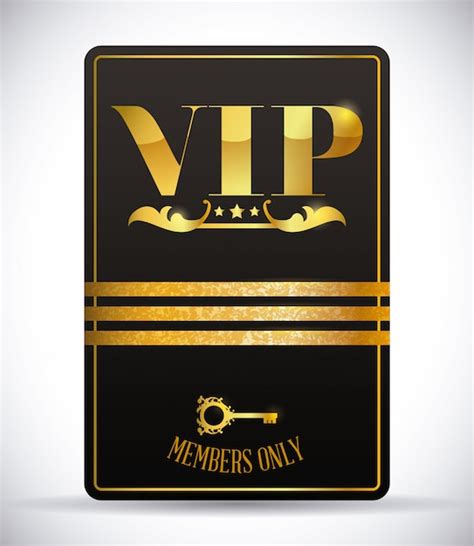Premium Vector Vip Card Design