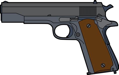 50 Handgun Vector Png