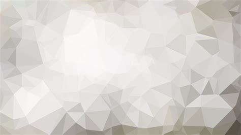 Free Abstract Grey And White Low Poly Background Template Vector Graphic