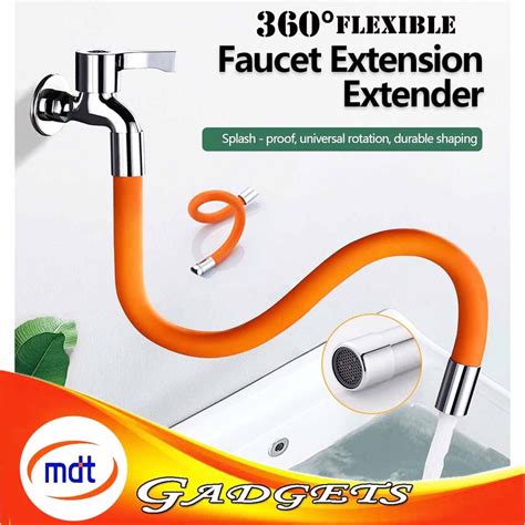 Faucet Extension Extender Universal 360 Degree Rotating Silicone