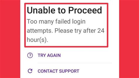 PhonePe Fix Too Many Failed Login Attempts Please Try After Hour S Unable To Proceed
