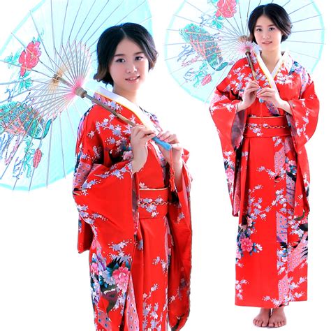 Sexy Rayon Floral Japanese Kimono Vintage Yukata Haori Costume Retro