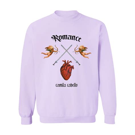 Romance Lavender Crewneck Shop The Camila Cabello Official Store