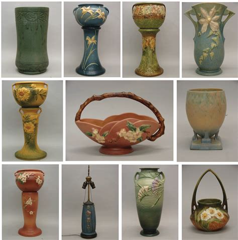 Vintage Roseville Pottery Vases - Druw House