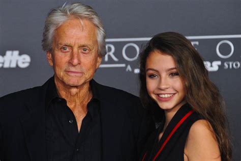 Michael Douglas Daughter Carys Didnt Know He Was Famous