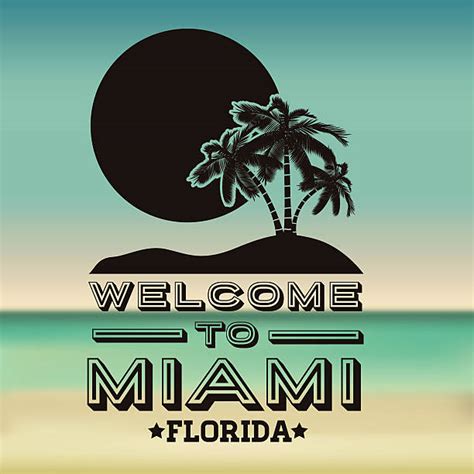 Welcome To Miami Sign Stock Photos Pictures And Royalty Free Images Istock