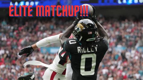 Calvin Ridley Vs Aj Terrell Revenge Game Wr Vs Cb Falcons Vs