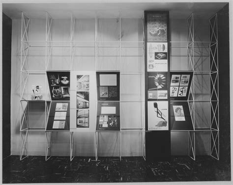 Installation View Of The Exhibition Olivetti Design In Industry Moma