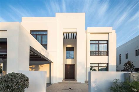 You may see both horizontally and vertically placed windows on the same home. arabic modern villa - Google Search | Modern villa design ...