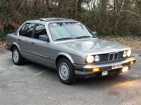 1987 Bmw 325i Sedan Grey Rwd Bmw E30 Manual One Owner Vehicle Classic