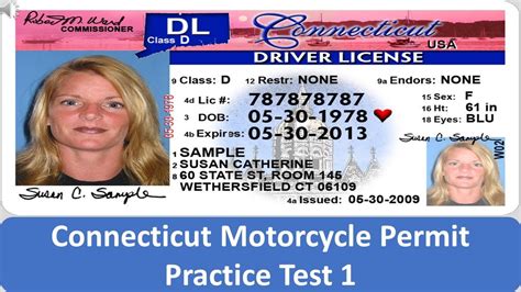 Connecticut Motorcycle Permit Practice Test 1 Youtube
