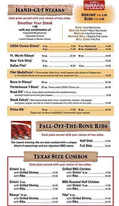 Online Menu Of Texas Roadhouse Restaurant Manhattan Kansas 66502 Zmenu