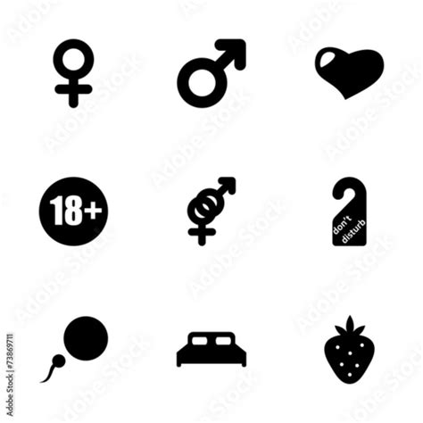 Vector Sex Icon Set Imágenes De Archivo Y Vectores Libres De Derechos