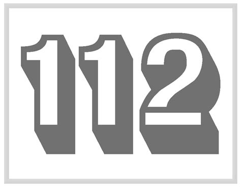 Numbers Number 112