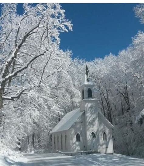 West Virginia Church Old Country Churches Country Church Winter Scenery